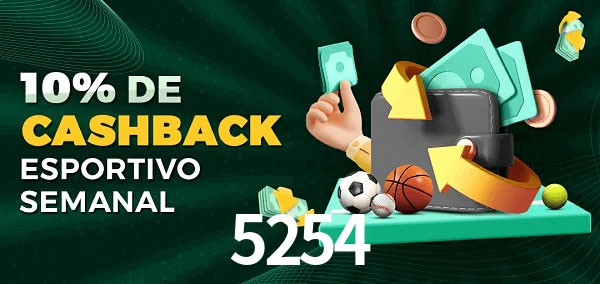 10% de bônus de cashback na 5254